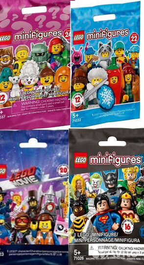 Lego minifigures 71034, 71032, 71026, 71024, 71023