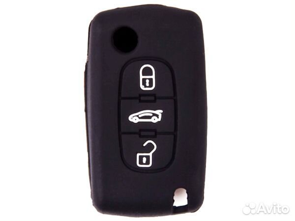 Чехол для ключа Peugeot 408 (2012-2022), 607 (2