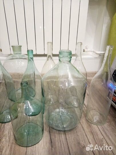 Бутыли 10л и 20 л