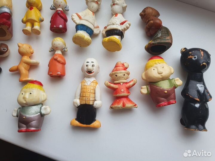 Игрушки колкий пластик СССР