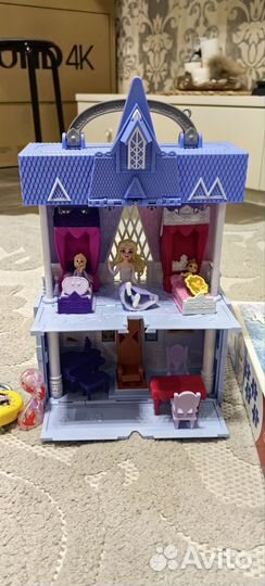 Холодное сердце замок пазл пакетом