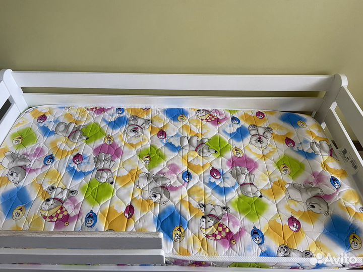 Детская кровать 80 160 с ящиками