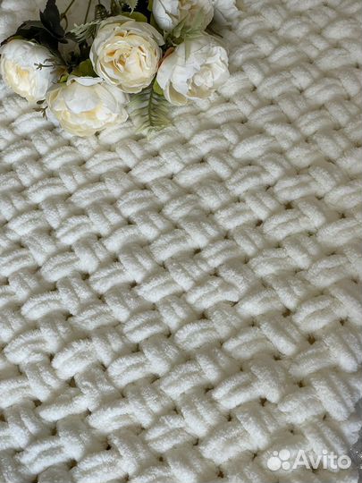 Плед детский плюшевый