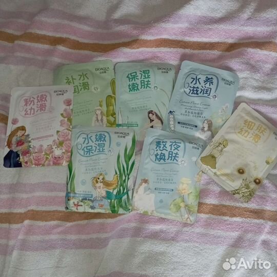 Тканевые маски для лица