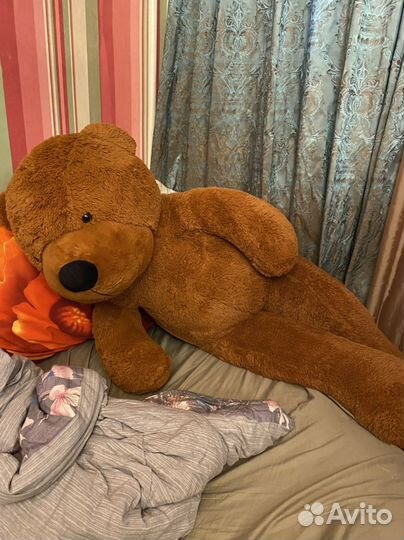 Медведь игрушка огромный