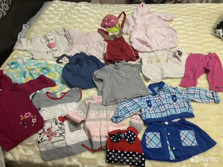Вещи пакетом на девочку