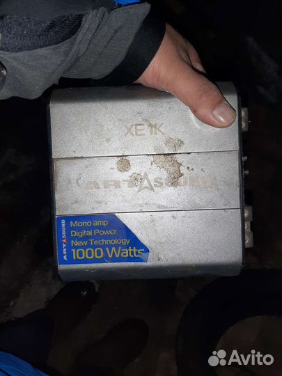 Сабвуфер и усилитель