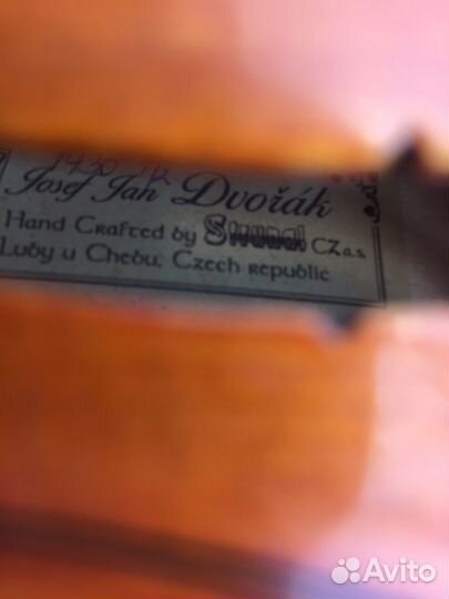 Скрипка чешская Jan Dvorak 1/2
