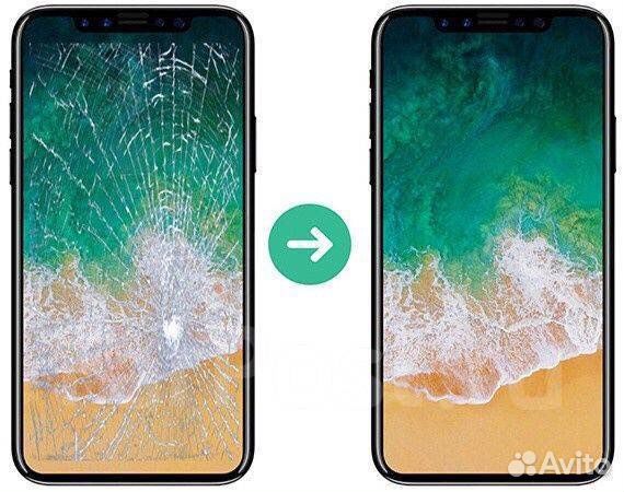 Ремонт телефонов замена стекла (Переклейка) iPhone