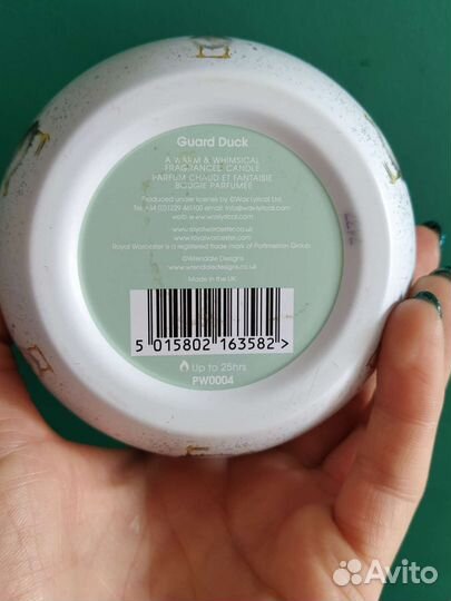 Свечи восковые английские royal worcester