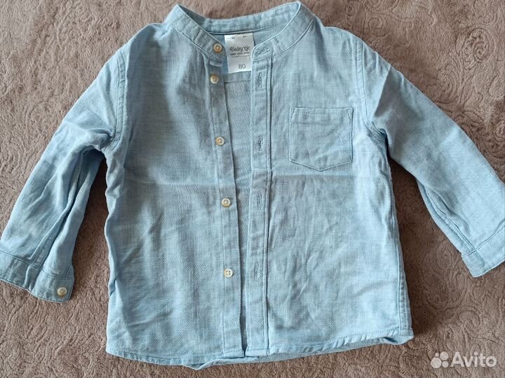 Рубашка для мальчика 80