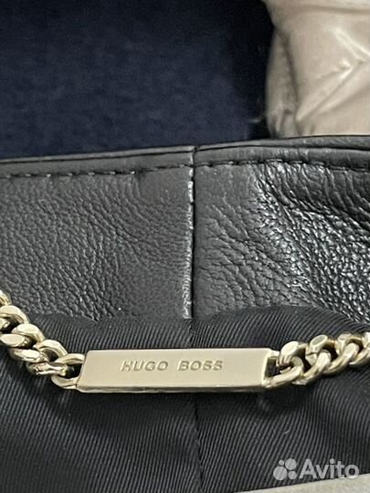 Куртка Hugo Boss натуральная кожа