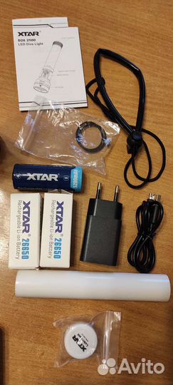 Фонарь подводный Xtar D26