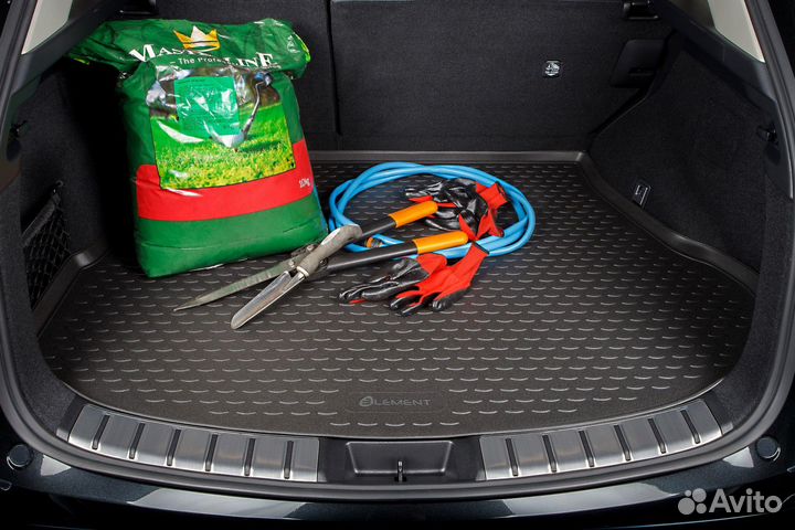 Коврик в багажник подходит для subaru Levorg (I) 2014- Универсал, пр.руль, 5 дв., 1шт. (полиуретан)