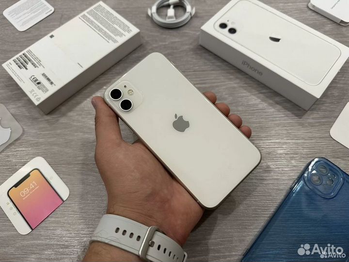 АКБ 100%, iPhone 11, 256 GB, Sim + eSim