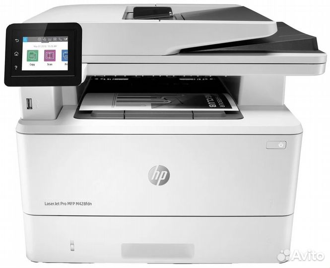 Мфу лазер. HP LaserJet Pro M428fdn, ч/б, А4, Wi-Fi