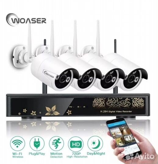 Комплект видеонаблюдения