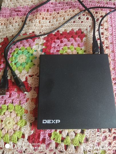 Внешний DVD дисковод для ноутбука Dexp