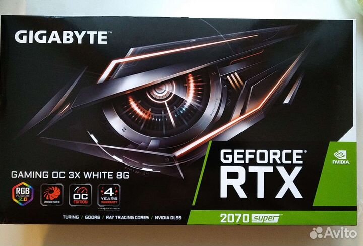 Видеокарта rtx 2070 super