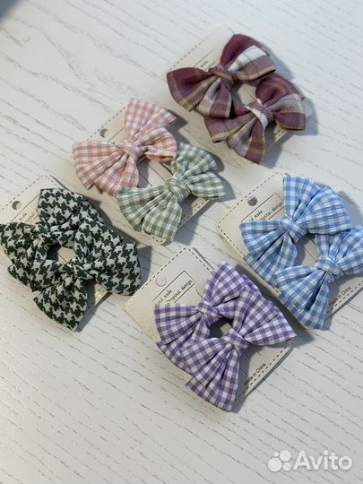 Заколка для волос бантик для девочки