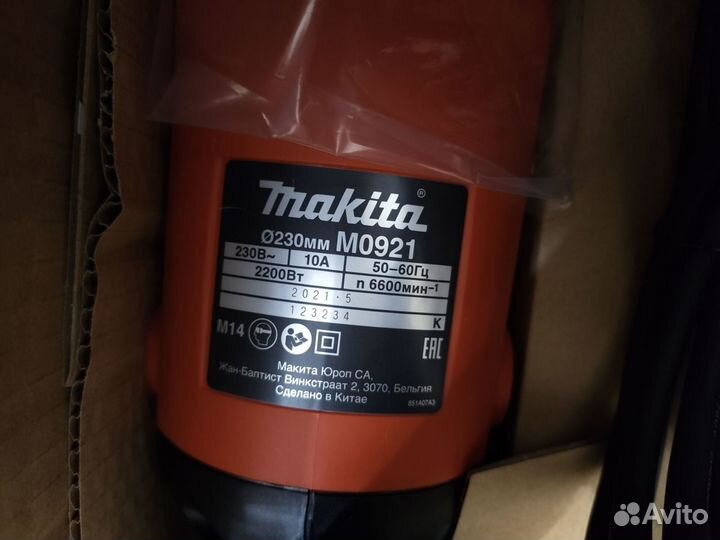 Ушм Makita M0921 (болгарка) Оригинал