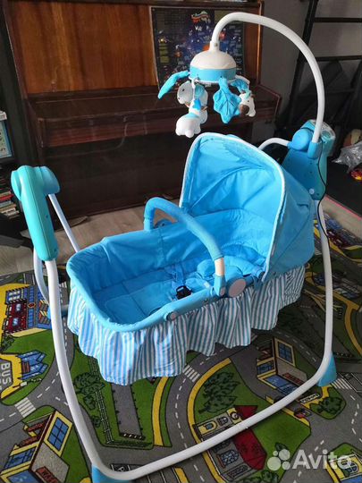 Люлька-качеля, детский шезлонг