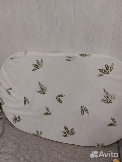 Матрас для круглой кроватки овальный + круглый