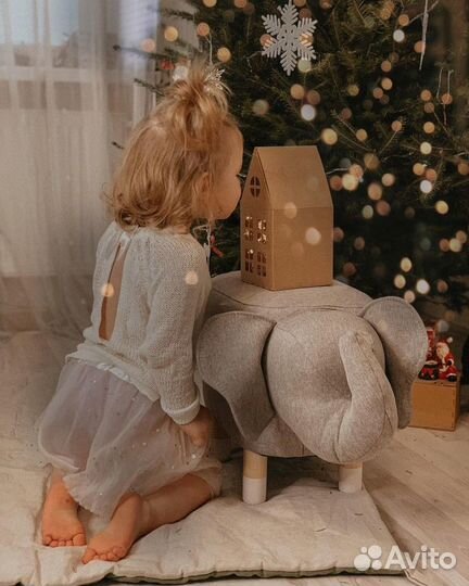 Детский пуф «Stumpa» Слон