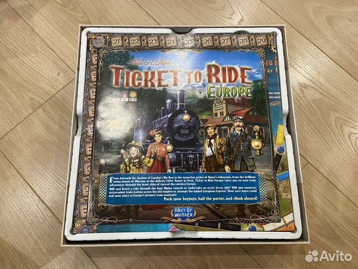 Настольная игра Ticket to Ride: Europe