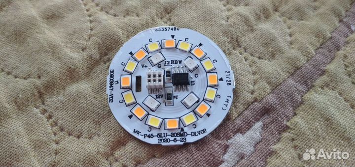 Умная RGB лампа Wi-Fi - плата управления tuya