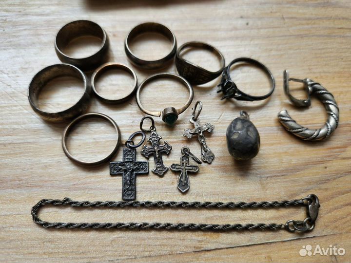 Серебро изделия, лом