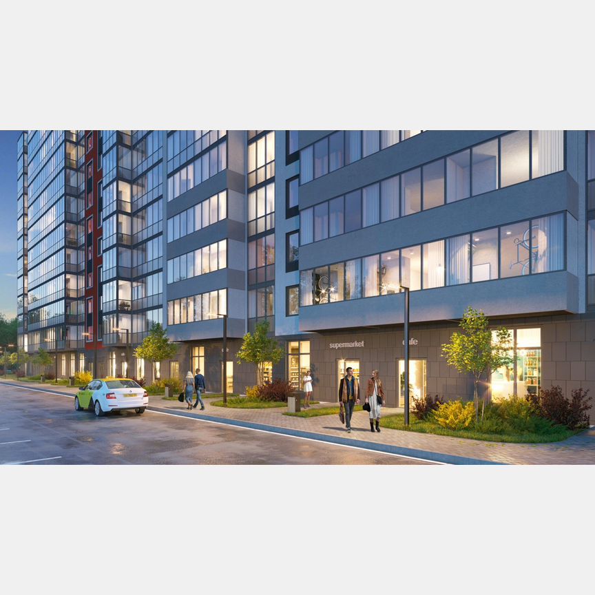 1-к. квартира, 38,4 м², 5/12 эт.