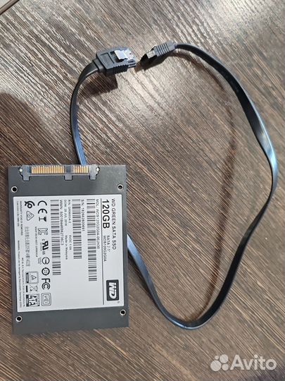 Внутренний накопитель WD Green 120 gb