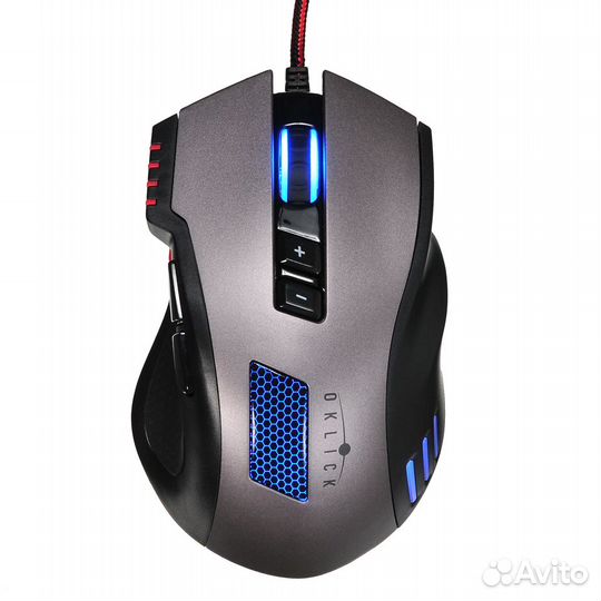 Игровая 8-кнопочная проводная мышь Oklick Beowulf