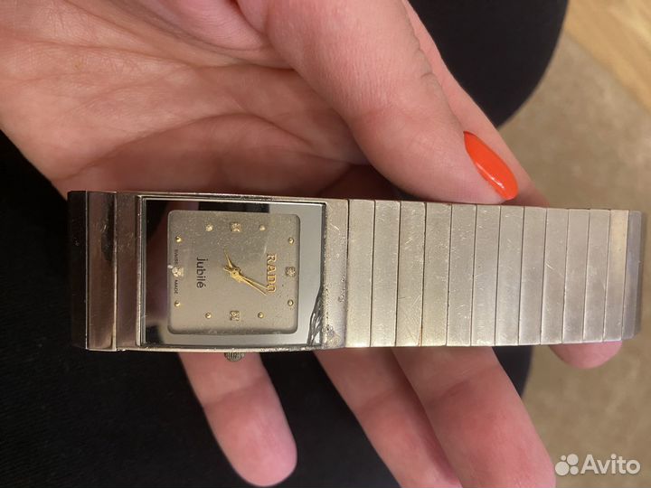 Часы Rado с бриллиантами оригинал б/у