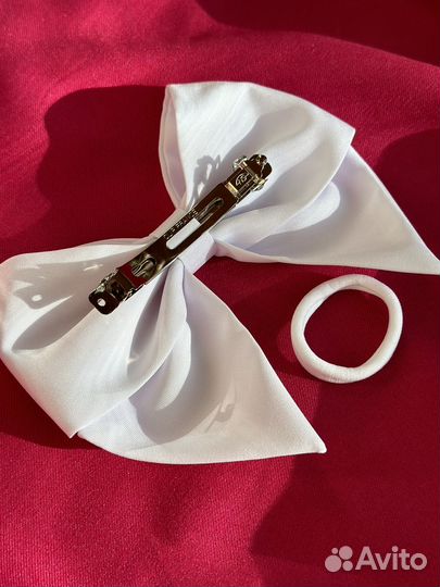 Бант-заколка для волос