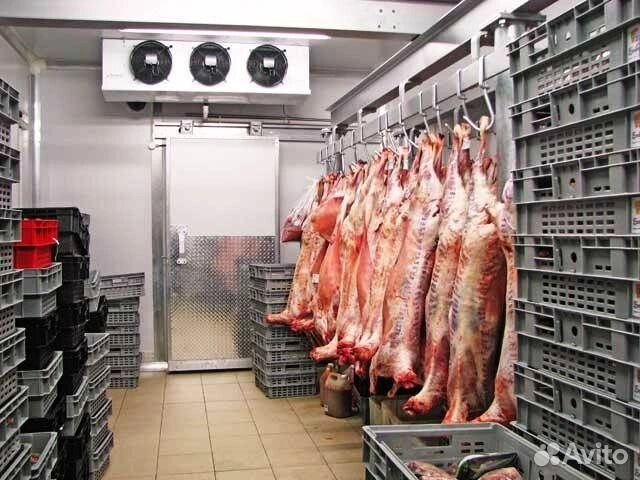 Холодильная камера для мясокомбината