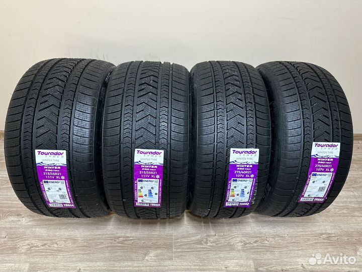 Tourador Winter Pro TSU1 275/40 R21 и 315/35 R21 107V