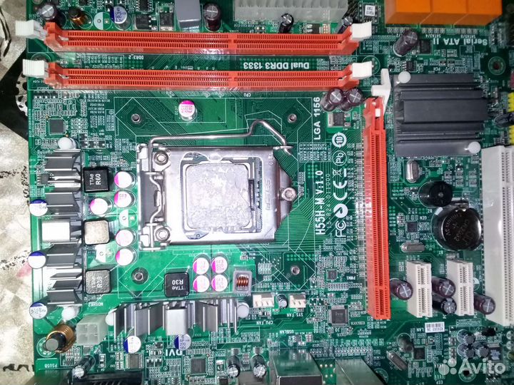 Материнская плата 1156