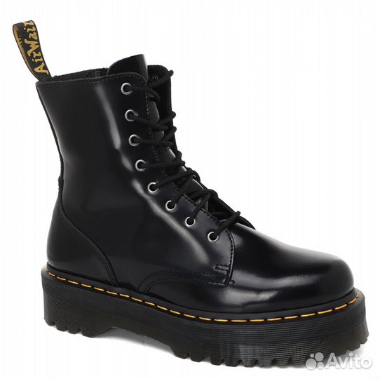 Ботинки DR. martens Jadon Black Polished Smooth