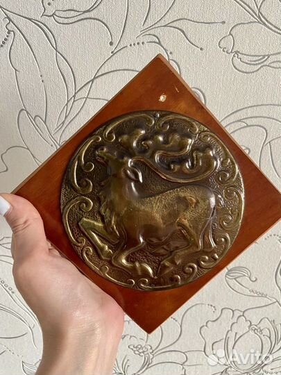 Чеканка медная СССР