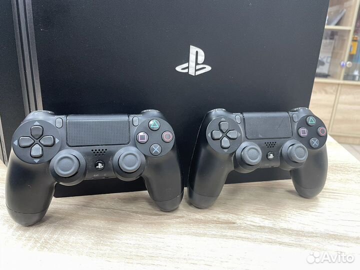 Playstation 4 Pro l Гарантия магазина l + 40игр