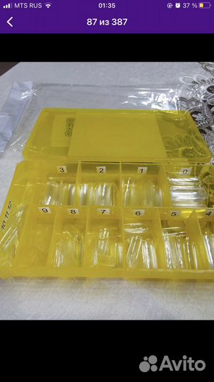 Гелевые типсы для наращивания