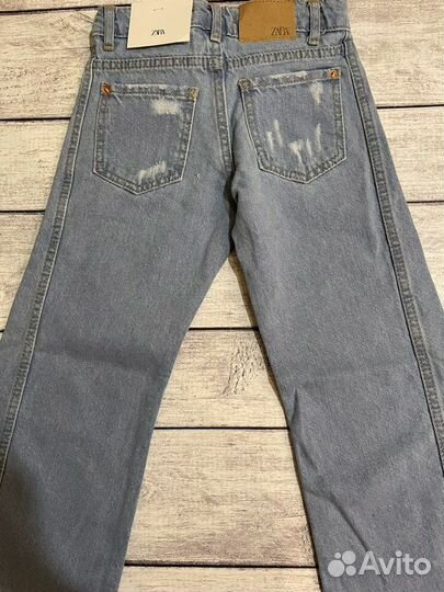 Брюки джинсы zara