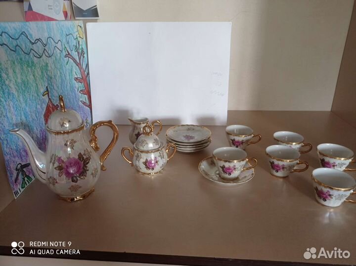 Кофейный сервиз Антикварный оригинал