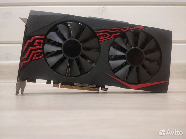 RX 570 asus expedition OC 4GB Видеокарта