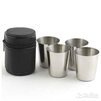 Рюмки фляжки кремний зажигалки охота