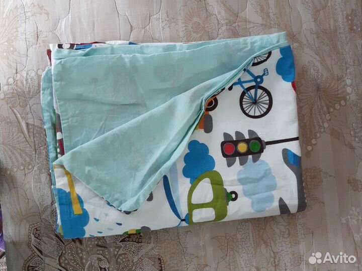 Пододеяльник, наволочка детский