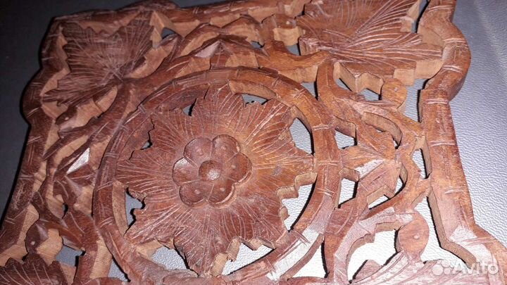 Старинная подставка под горчее