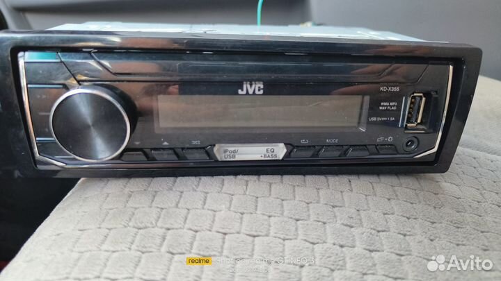 Процессорная магнитола JVC KD-X355